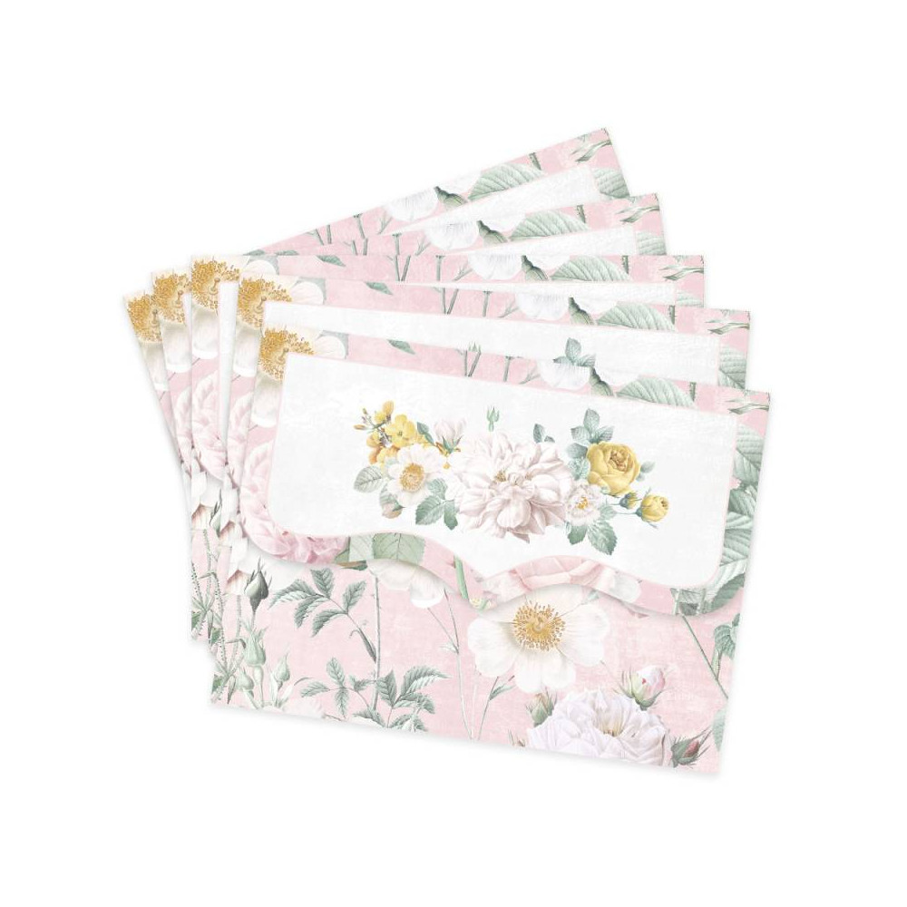 Set of mini envelopes 9 x 12 cm - Piątek Trzynastego - Precious, 5 pcs.