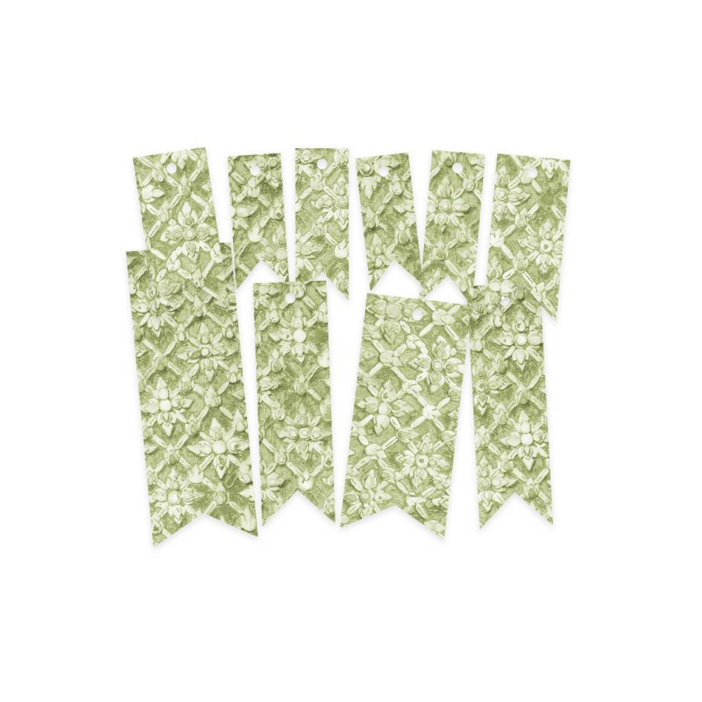 Tags - Piątek Trzynastego - Secret garden 02, 10 pcs.