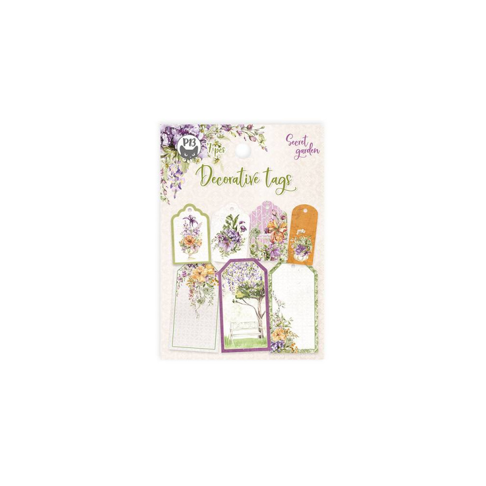 Tags - Piątek Trzynastego - Secret garden 03, 7 pcs.