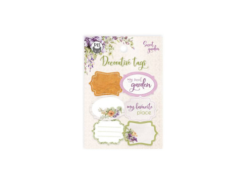 Tags - Piątek Trzynastego - Secret garden 04, 6 pcs.