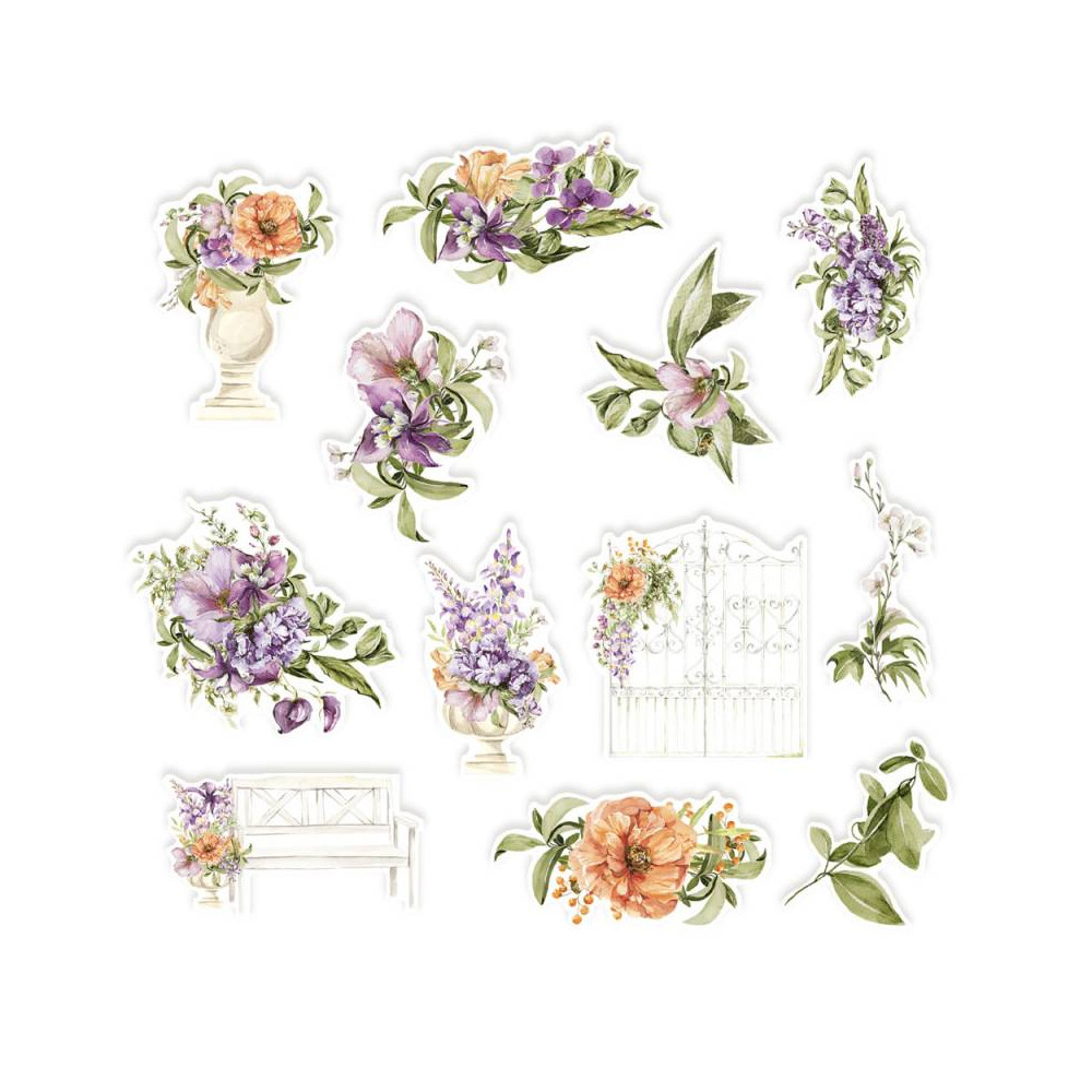 Zestaw elementów - Piątek Trzynastego - Secret garden, 12 szt.