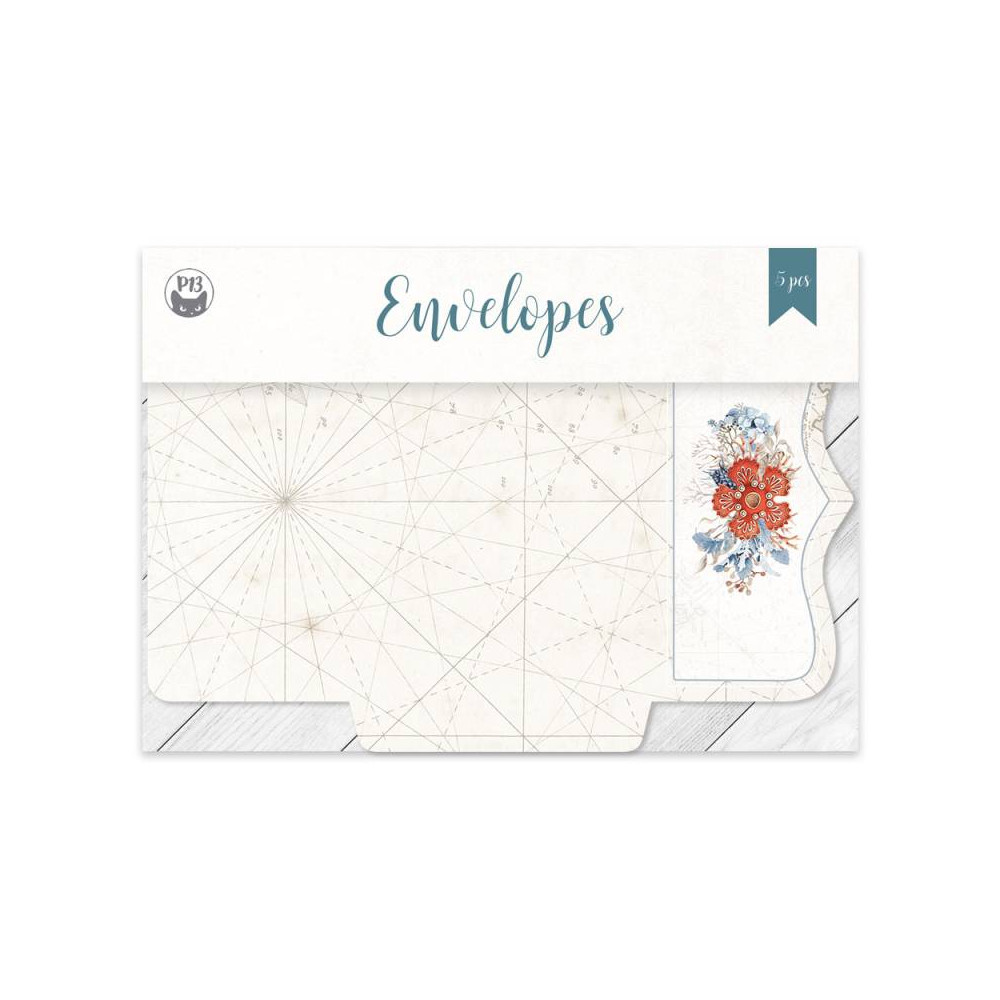 Zestaw mini kopert 9 x 12 cm - Piątek Trzynastego - Sea la vie, 5 szt.