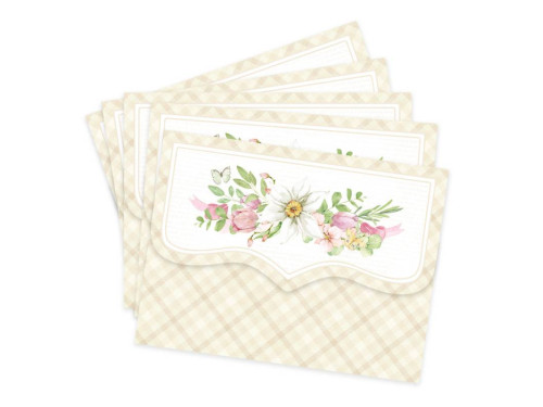 Set of mini envelopes - Piątek Trzynastego - Spring is Calling, 5 pcs.