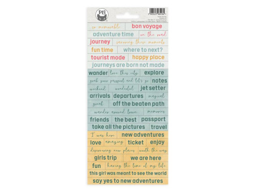 Stickers - Piątek Trzynastego - Travel Journal 01