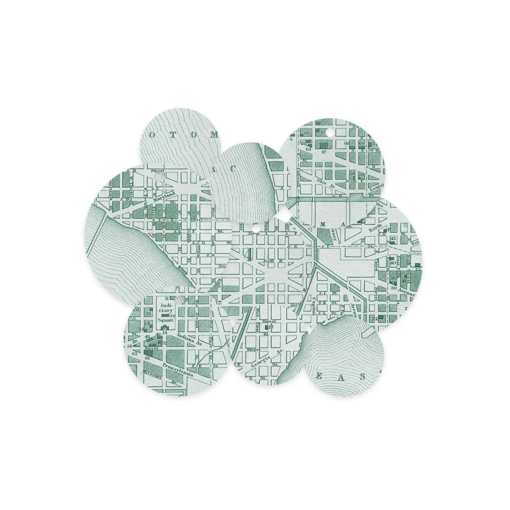 Decorative tags - Piątek Trzynastego - Travel Journal 01, 9 pcs.