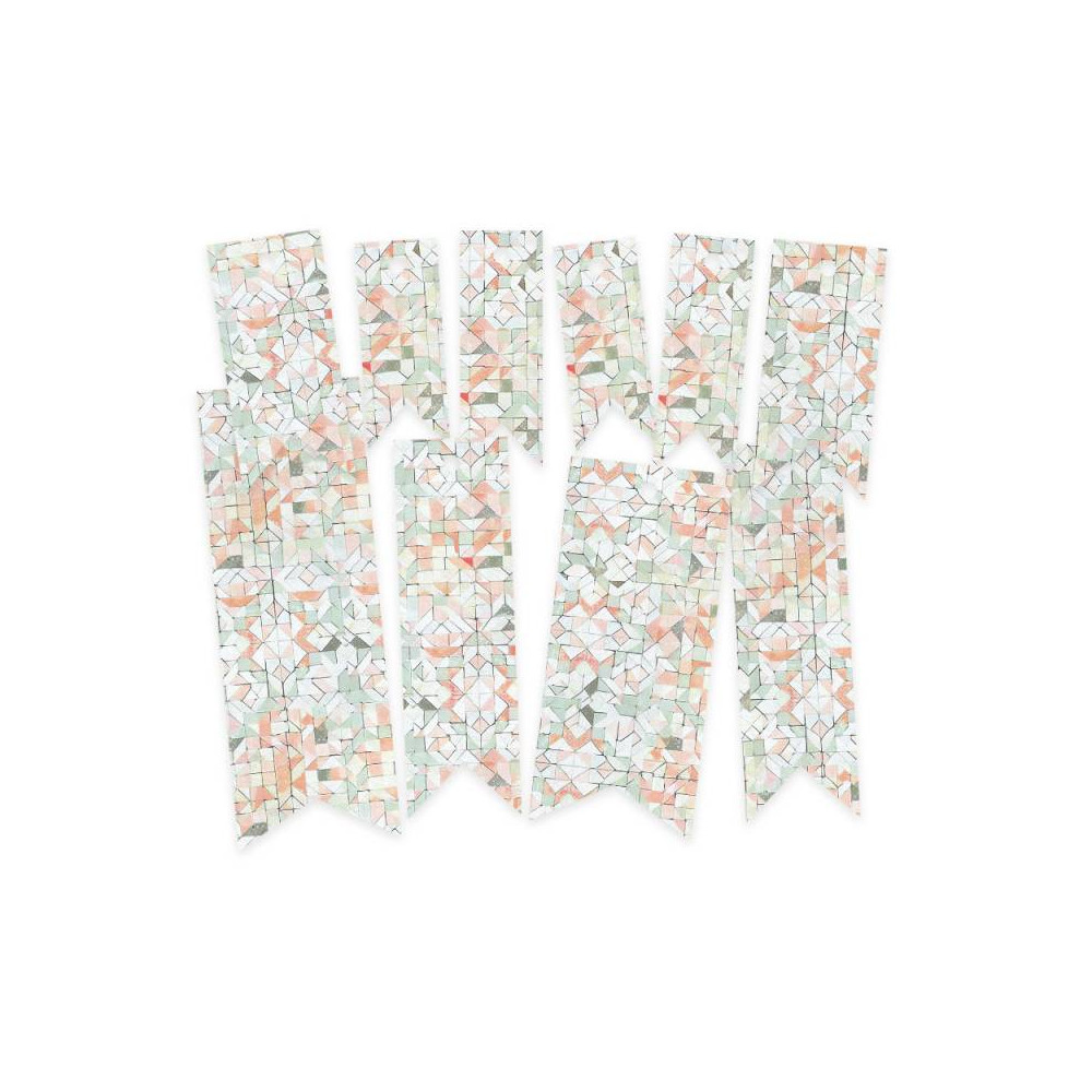 Decorative tags - Piątek Trzynastego - Travel Journal 02, 10 pcs.