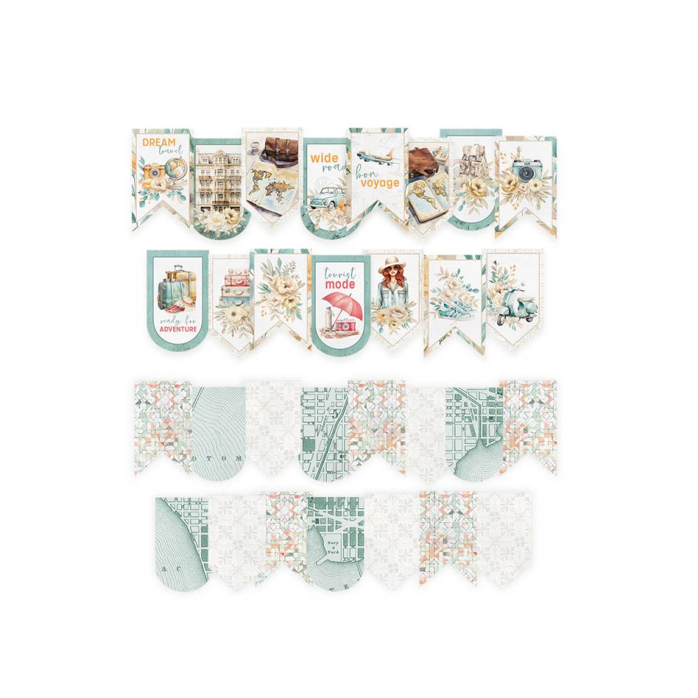 Banerek papierowy - Piątek Trzynastego - Travel Journal