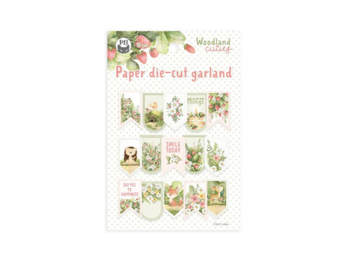 Banerek papierowy - Piątek Trzynastego - Woodland cuties