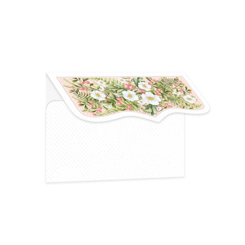 Set of mini envelopes - Piątek Trzynastego - Woodland cuties, 5 pcs.