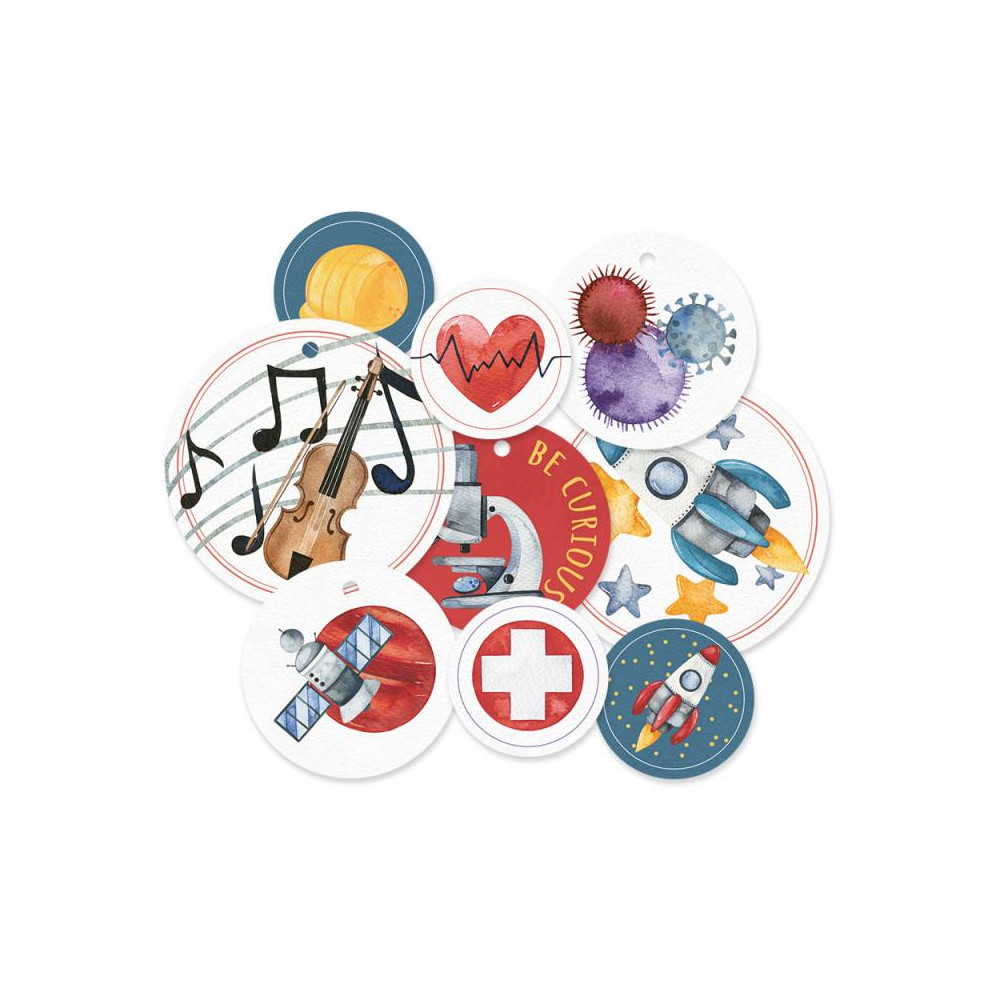 Zestaw tagów - Piątek Trzynastego - You can be 01, 9 szt.