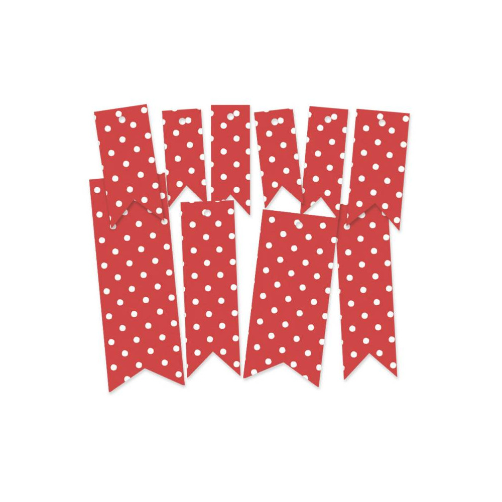 Decorative tags - Piątek Trzynastego - You can be 02, 10 pcs.