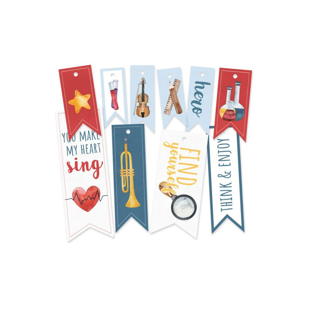 Decorative tags - Piątek Trzynastego - You can be 02, 10 pcs.