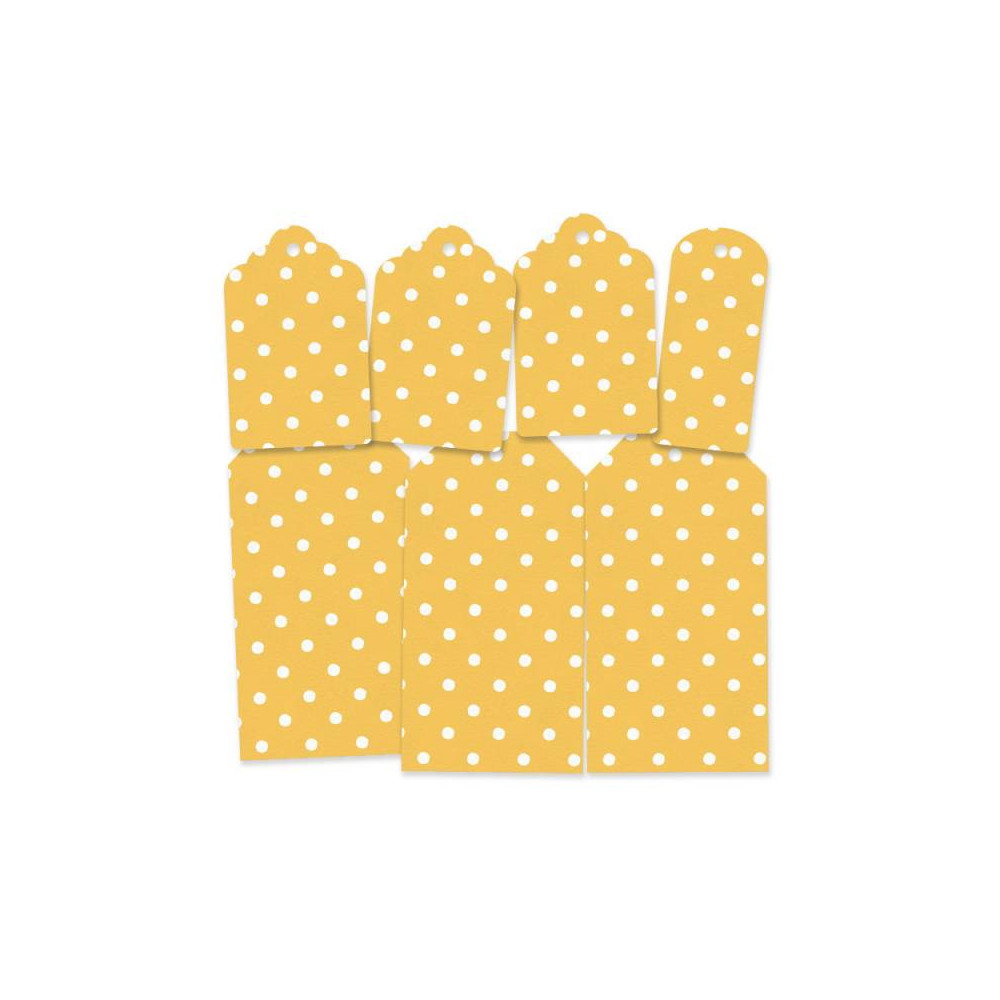 Decorative tags - Piątek Trzynastego - You can be 03, 7 pcs.