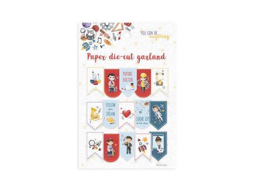 Paper die-cut garland - Piątek Trzynastego - You can be