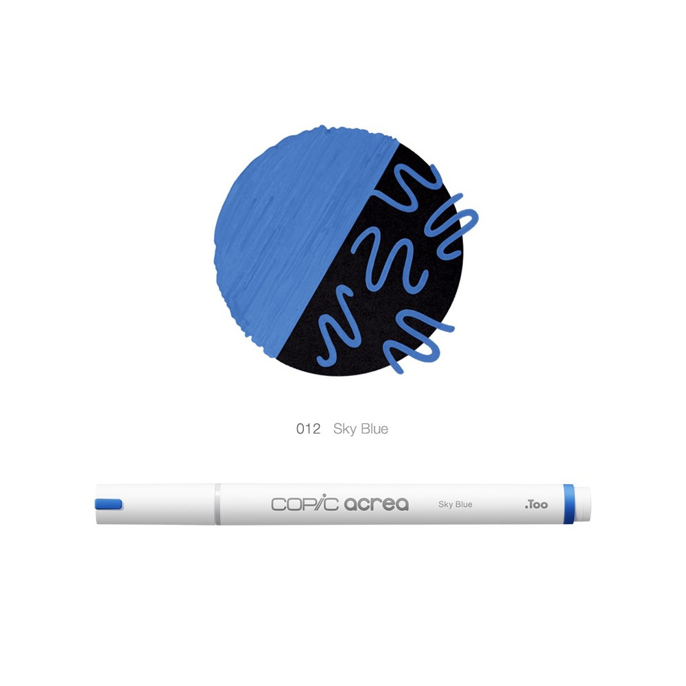 Copic Acrea water-based pigment marker - 012 Sky Blue