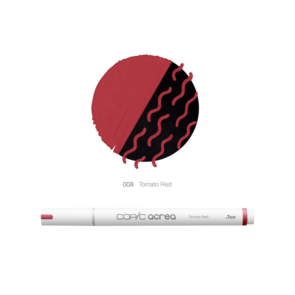 Pisak pigmentowy Copic Acrea - 008 Tomato Red