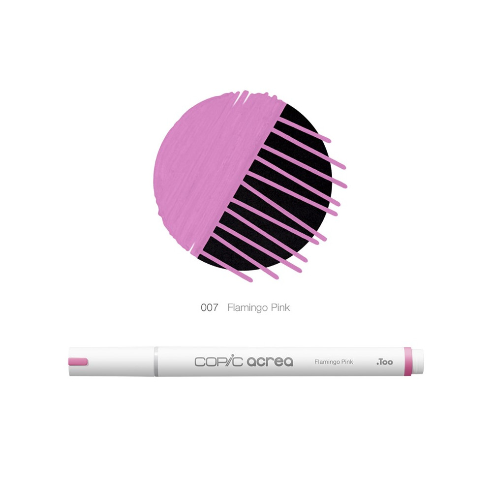 Copic Acrea water-based pigment marker - 007 Flamingo Pink