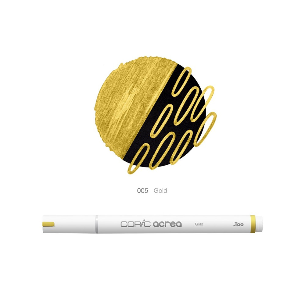 Copic Acrea water-based pigment marker - 005 Gold
