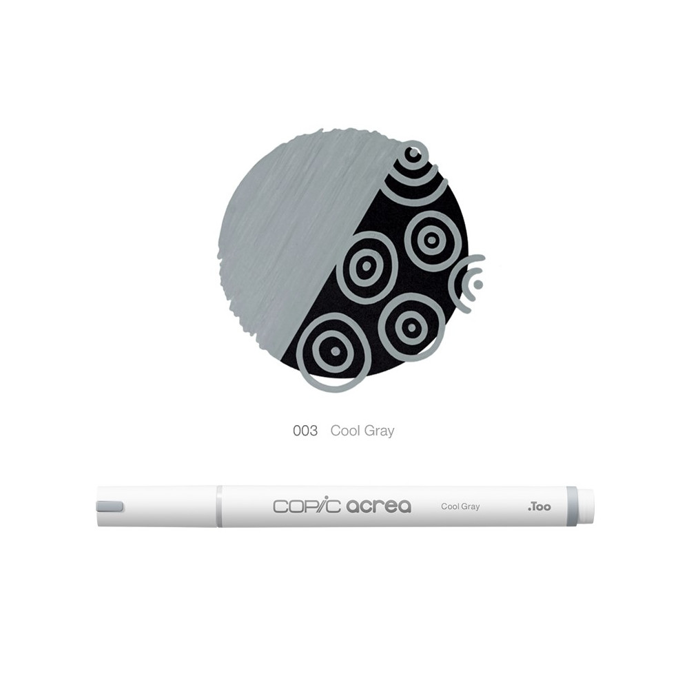 Copic Acrea water-based pigment marker - 003 Cool Gray