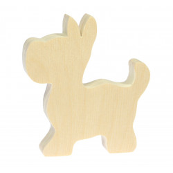 Wooden Plywood Little Dog