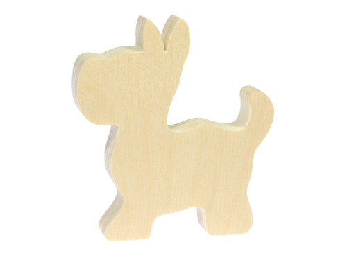 Wooden Plywood Little Dog