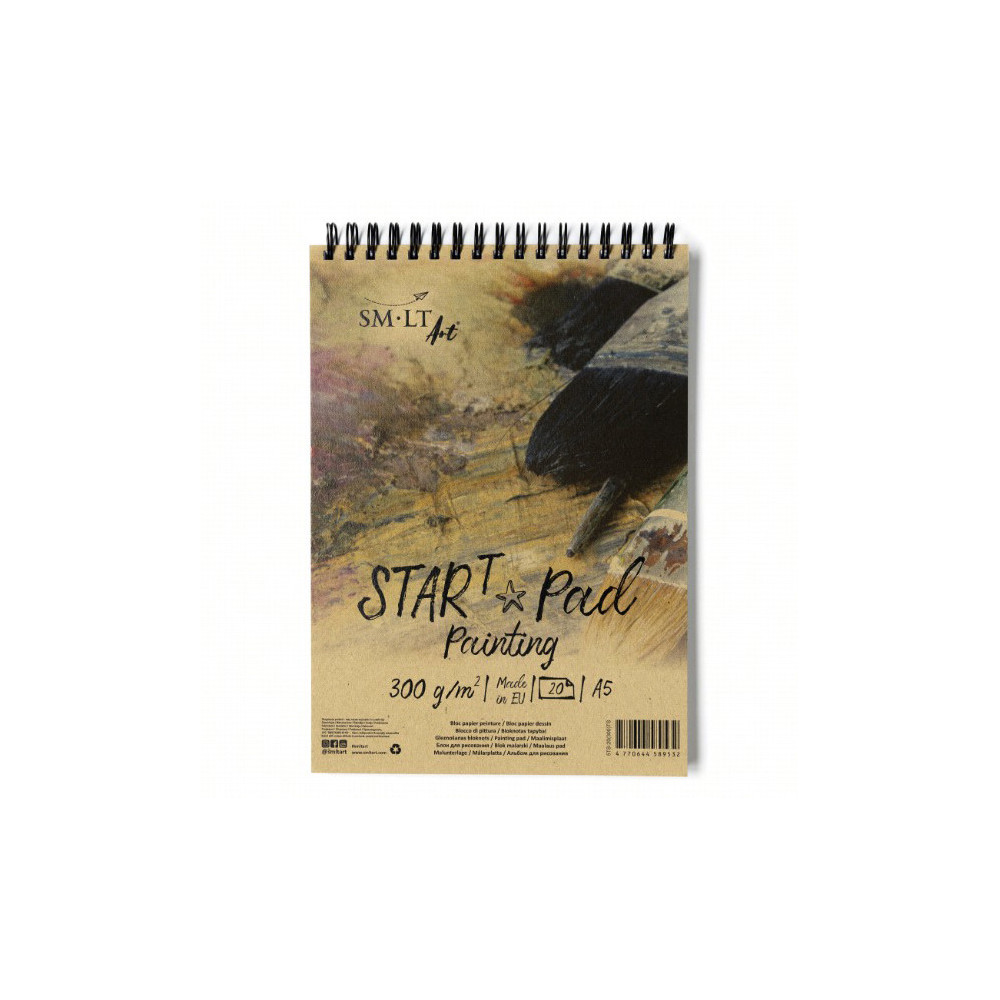 Spiral Watercolor Start pad A5 - SM-LT - 300 g, 20 sheets