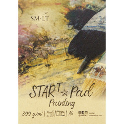 Acrylic and Gouache Start pad A5 - SM-LT - 300 g, 20 sheets