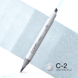 Marker dwustronny Copic Ciao - C-2 Cool Gray No. 2