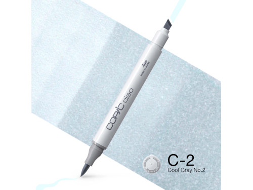 Marker dwustronny Copic Ciao - C-2 Cool Gray No. 2