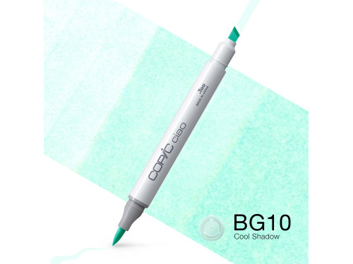 Copic Ciao dual-tip alcohol-based marker - BG10 Cool Shadow
