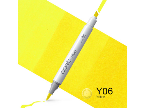 Marker dwustronny Copic Ciao - Y06 Yellow