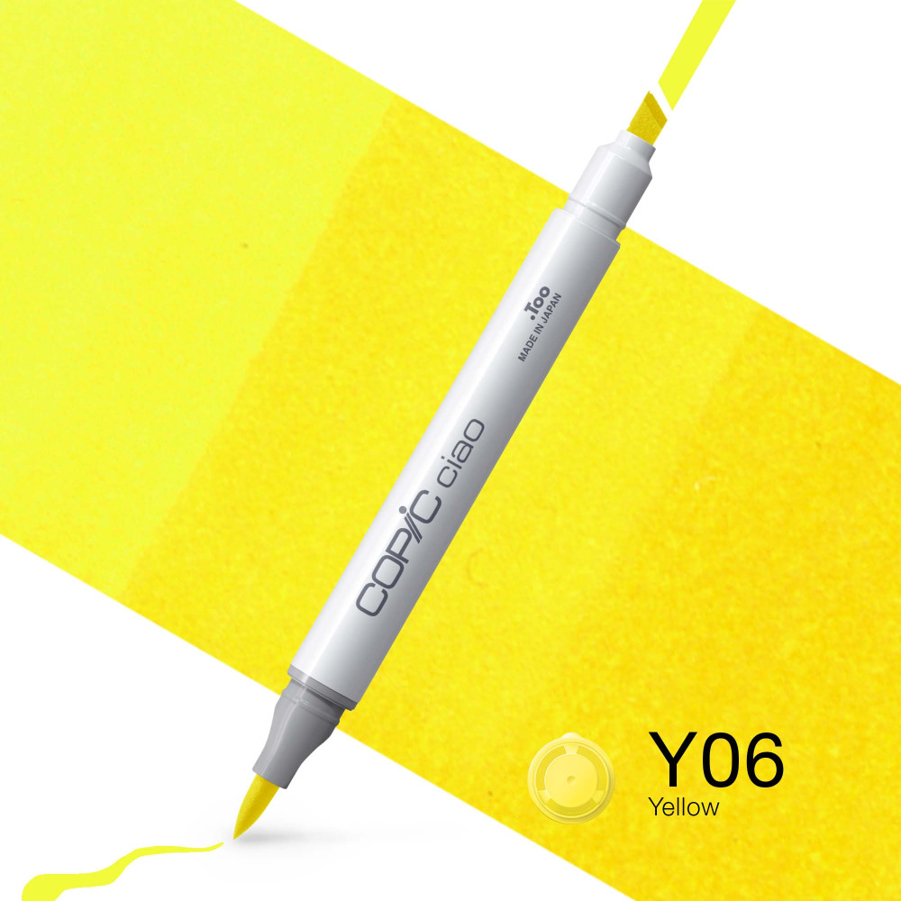 Marker dwustronny Copic Ciao - Y06 Yellow