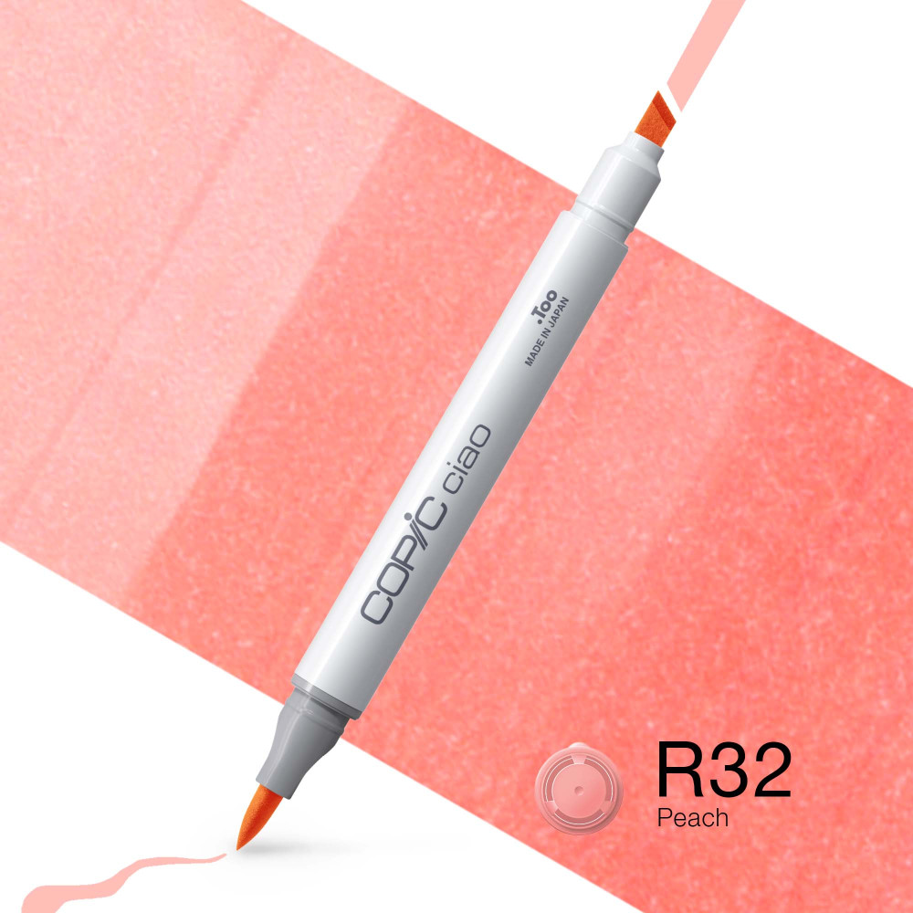Copic Ciao dual-tip alcohol-based marker - R32 Peach