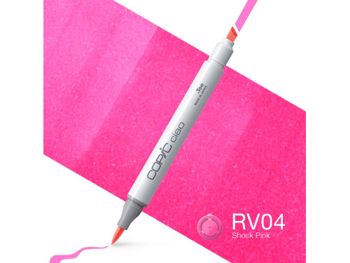 Marker dwustronny Copic Ciao - RV04 Shock Pink