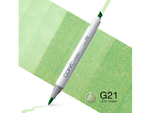 Marker dwustronny Copic Ciao - G21 Lime Green
