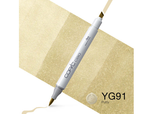 Marker dwustronny Copic Ciao - YG91 Putty