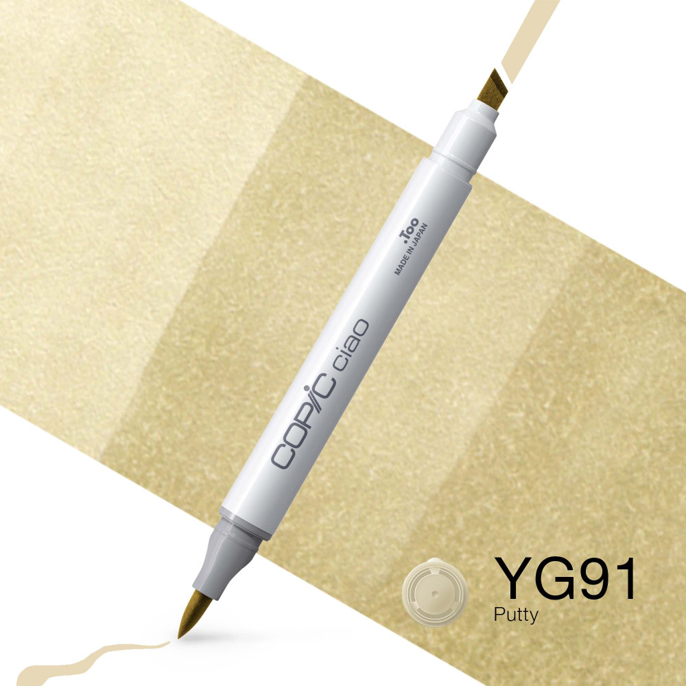 Marker dwustronny Copic Ciao - YG91 Putty