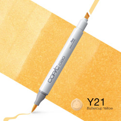 Marker dwustronny Copic Ciao - Y21 Buttercup Yellow
