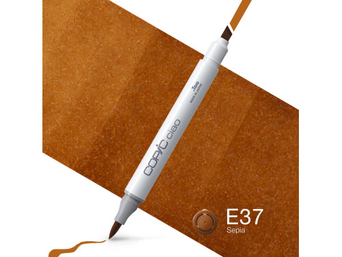 Marker dwustronny Copic Ciao - E37 Sepia