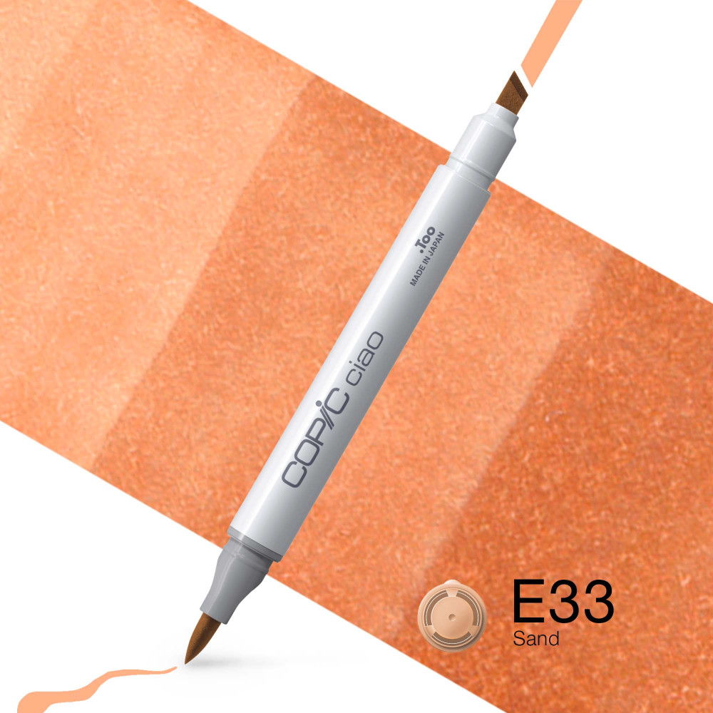 Marker dwustronny Copic Ciao - E33 Sand