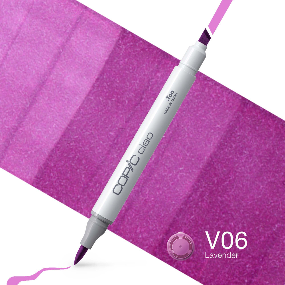 Marker dwustronny Copic Ciao - V06 Lavender