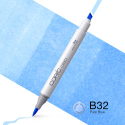 Copic Ciao dual-tip alcohol-based marker - B32 Pale Blue