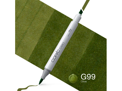 Marker dwustronny Copic Ciao - G99 Olive