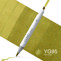 Marker dwustronny Copic Ciao - YG95 Pale Olive