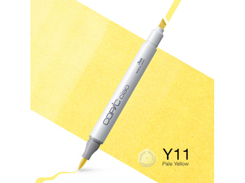 Marker dwustronny Copic Ciao - Y11 Pale Yellow