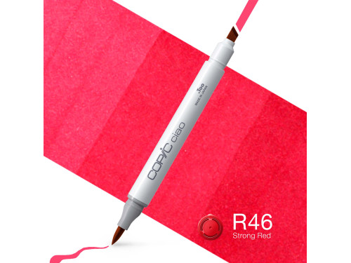 Copic Ciao dual-tip alcohol-based marker - R46 Strong Red