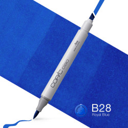 Copic Ciao dual-tip alcohol-based marker - B28 Royal Blue