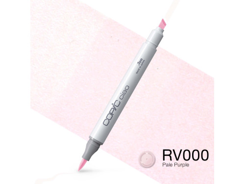 Copic Ciao dual-tip alcohol-based marker - RV000 Pale Purple