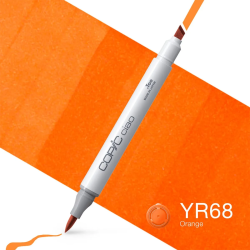 Copic Ciao dual-tip alcohol-based marker - YR68 Orange