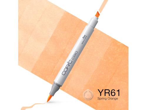 Copic Ciao dual-tip alcohol-based marker - YR61 Spring Orange
